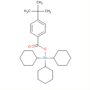 Molecular Structure of 115926-68-6 (Stannane, tricyclohexyl[[4-(1,1-dimethylethyl)benzoyl]oxy]-)