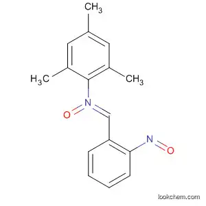 Benzenamine, 2,4,6-trimethyl-N-(nitrosophenylmethylene)-, N-oxide