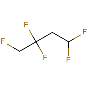 Molecular Structure of 119450-76-9 (Butane, 1,1,3,3,4-pentafluoro-)