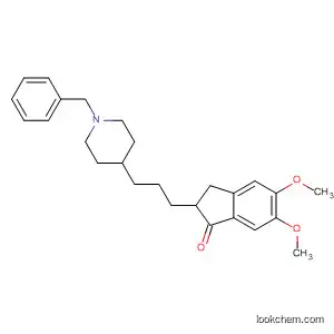 Molecular Structure of 120014-14-4 (1H-Inden-1-one,
2,3-dihydro-5,6-dimethoxy-2-[3-[1-(phenylmethyl)-4-piperidinyl]propyl]-)