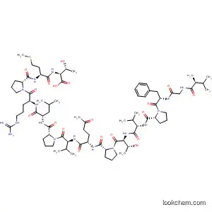 Molecular Structure of 130602-94-7 (L-Threonine,
L-valylglycyl-L-phenylalanyl-L-prolyl-L-valyl-L-threonyl-L-prolyl-L-glutaminyl-L
-valyl-L-prolyl-L-leucyl-L-arginyl-L-prolyl-L-methionyl-)
