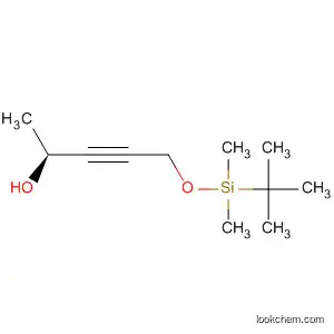 Molecular Structure of 133910-89-1 (3-Pentyn-2-ol, 5-[[(1,1-dimethylethyl)dimethylsilyl]oxy]-, (2S)-)