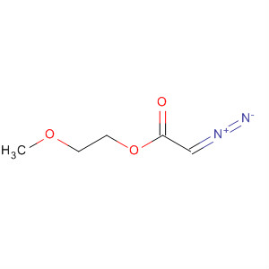 Molecular Structure of 137008-41-4 (Acetic acid, diazo-, 2-methoxyethyl ester)