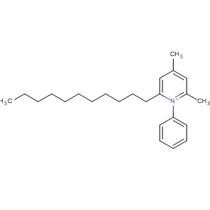 Molecular Structure of 143870-30-8 (Pyridinium, 2,4-dimethyl-1-phenyl-6-undecyl-)