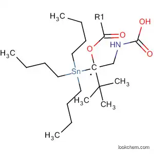Molecular Structure of 150691-44-4 (Carbamic acid, methyl[(tributylstannyl)methyl]-, 1,1-dimethylethyl ester)