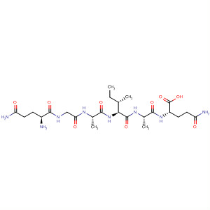 Molecular Structure of 151466-72-7 (L-Glutamine, L-glutaminylglycyl-L-alanyl-L-isoleucyl-L-alanyl-)