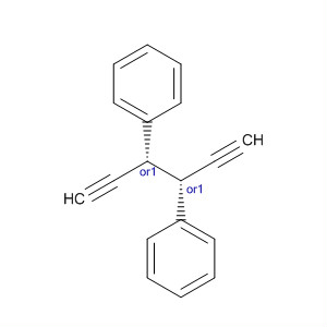 Molecular Structure of 154891-82-4 (Benzene, 1,1'-[(1R,2R)-1,2-diethynyl-1,2-ethanediyl]bis-, rel-)