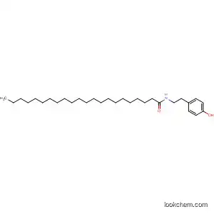 Molecular Structure of 155408-10-9 (Docosanamide, N-[2-(4-hydroxyphenyl)ethyl]-)
