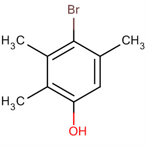 Molecular Structure of 156483-07-7 (Phenol, 4-bromo-2,3,5-trimethyl-)