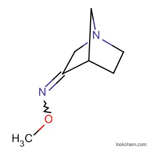 Molecular Structure of 157128-20-6 (1-Azabicyclo[2.2.1]heptan-3-one, O-methyloxime)