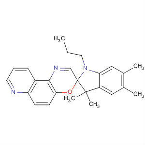 Spiro[2H-indole-2,3'-[3H]pyrido[3,2-f][1,4]benzoxazine], 1,3-dihydro-3,3,5,6-tetramethyl-1-propyl-