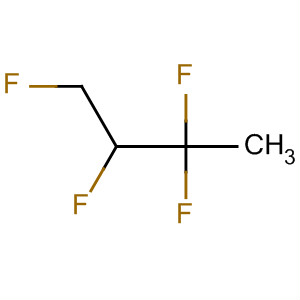 Molecular Structure of 161791-19-1 (Butane, 1,2,3,3-tetrafluoro-)