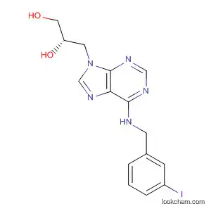 1,2-Propanediol, 3-[6-[[(3-iodophenyl)methyl]amino]-9H-purin-9-yl]-,
(2S)-