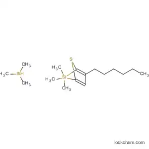 Molecular Structure of 164991-14-4 (Silane, (3-hexyl-2,5-thiophenediyl)bis[trimethyl-)