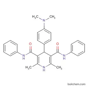 Molecular Structure of 185023-88-5 (3,5-Pyridinedicarboxamide,
4-[4-(dimethylamino)phenyl]-1,4-dihydro-2,6-dimethyl-N,N'-diphenyl-)