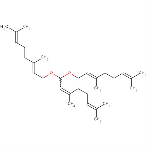Molecular Structure of 196621-12-2 (2,6-Octadiene,
1,1-bis[[(2E)-3,7-dimethyl-2,6-octadienyl]oxy]-3,7-dimethyl-)