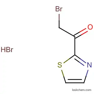 Molecular Structure of 199804-81-4 (Ethanone, 2-bromo-1-(2-thiazolyl)-, hydrobromide)