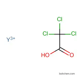 Molecular Structure of 20101-73-9 (Acetic acid, trichloro-, yttrium(3+) salt)