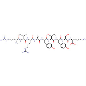 L-Lysine,
L-arginyl-L-valyl-L-arginyl-L-alanyl-L-tyrosyl-L-threonyl-L-tyrosyl-L-seryl-(254110-79-7)
