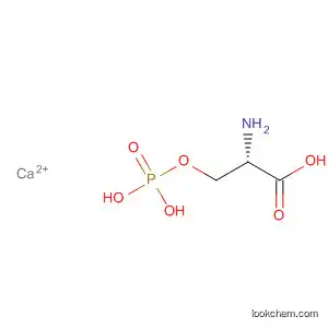 Molecular Structure of 26250-00-0 (L-Serine, O-phosphono-, calcium salt (1:1))