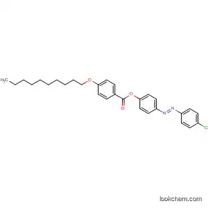 Benzoic acid, 4-(decyloxy)-, 4-[(1E)-(4-chlorophenyl)azo]phenyl ester