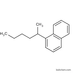 Molecular Structure of 3137-09-5 (Naphthalene, 1-(1-methylpentyl)-)