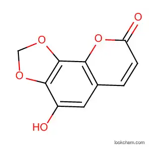 Molecular Structure of 334007-19-1 (8H-1,3-Dioxolo[4,5-h][1]benzopyran-8-one, 4-hydroxy-)