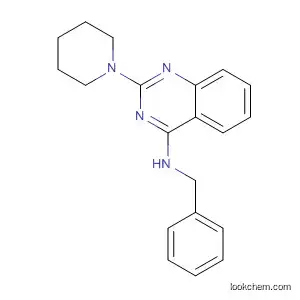 4-Quinazolinamine, N-(phenylmethyl)-2-(1-piperidinyl)-