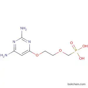 Molecular Structure of 429676-19-7 (Phosphonic acid, [[2-[(2,6-diamino-4-pyrimidinyl)oxy]ethoxy]methyl]-)
