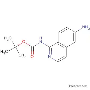 Molecular Structure of 431053-36-0 (tert-butyl 6-aminoisoquinolin-1-ylcarbamate)