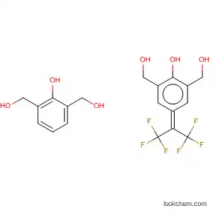 Molecular Structure of 441768-78-1 (1,3-Benzenedimethanol,
5,5'-[2,2,2-trifluoro-1-(trifluoromethyl)ethylidene]bis[2-hydroxy-)