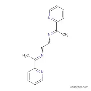 Molecular Structure of 4626-65-7 (1,2-Ethanediamine, N,N'-bis[1-(2-pyridinyl)ethylidene]-)