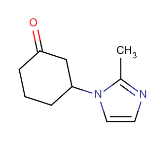 Cyclohexanone, 3-(2-methyl-1H-imidazol-1-yl)-(868566-12-5)