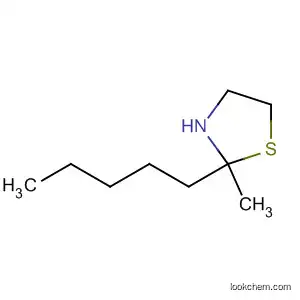 Molecular Structure of 875-15-0 (Thiazolidine, 2-methyl-2-pentyl-)