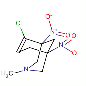 3-Azabicyclo[3.3.1]non-6-ene, 6-chloro-3-methyl-1,5-dinitro-