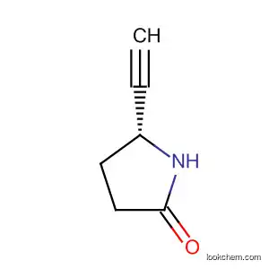 2-Pyrrolidinone, 5-ethynyl-, (5R)-