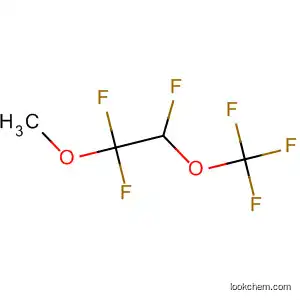 Molecular Structure of 996-56-5 (Ethane, 1,1,2-trifluoro-1-methoxy-2-(trifluoromethoxy)-)