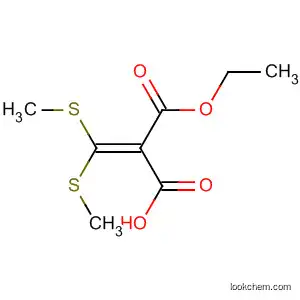 Molecular Structure of 555154-39-7 (Propanedioic acid, [bis(methylthio)methylene]-, monoethyl ester)
