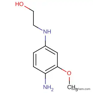 Molecular Structure of 56331-41-0 (Ethanol, 2-[(4-amino-3-methoxyphenyl)amino]-)