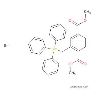 Molecular Structure of 57834-14-7 (Phosphonium, [[2,5-bis(methoxycarbonyl)phenyl]methyl]triphenyl-,
bromide)