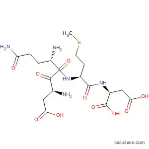 Molecular Structure of 628737-81-5 (L-Aspartic acid, L-a-aspartyl-L-glutaminyl-L-methionyl-)