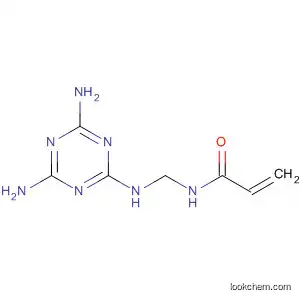 Molecular Structure of 64437-71-4 (2-Propenamide, N-[[(4,6-diamino-1,3,5-triazin-2-yl)amino]methyl]-)
