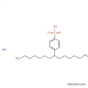 Molecular Structure of 72490-61-0 (Benzenesulfonic acid, 4-(1-hexyloctyl)-, sodium salt)