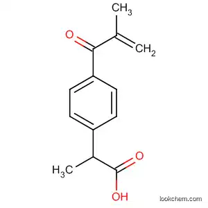 Molecular Structure of 757974-89-3 (Benzenepropanoic acid, 4-(2-methyl-1-oxo-2-propenyl)-)
