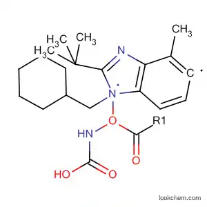 Molecular Structure of 809237-71-6 (Carbamic acid,
[1-(cyclohexylmethyl)-2-(1,1-dimethylethyl)-1H-benzimidazol-5-yl]-,
methyl ester)