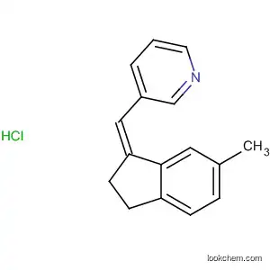 Pyridine, 3-[(Z)-(2,3-dihydro-6-methyl-1H-inden-1-ylidene)methyl]-,
hydrochloride