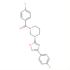 (S)-(4-Fluorophenyl)-{3-[3-(4-fluorophenyl)-[1,2,4]oxadiazol-5-yl]piperidin-1-yl}methanone