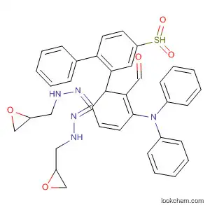 Molecular Structure of 857049-30-0 (Benzaldehyde, 4-(diphenylamino)-,
(sulfonyldi-4,1-phenylene)bis[(oxiranylmethyl)hydrazone])