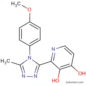 Molecular Structure of 869956-40-1 (Pyridine, 2-[4-(4-methoxyphenyl)-5-methyl-4H-1,2,4-triazol-3-yl]-,
dihydrate)