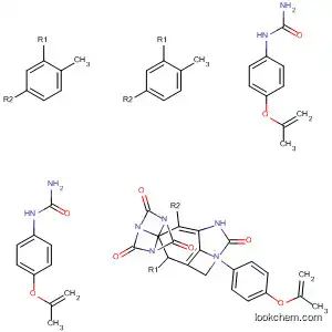 Molecular Structure of 869986-52-7 (Urea,
N,N'',N''''-[(2,4,6-trioxo-1,3,5-triazine-1,3,5(2H,4H,6H)-triyl)tris(6-methyl
-3,1-phenylene)]tris[N'-[4-(2-propenyloxy)phenyl]-)